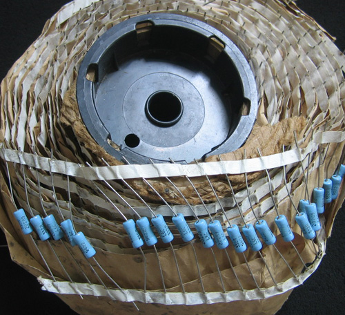 美产高精度金属膜电阻铜