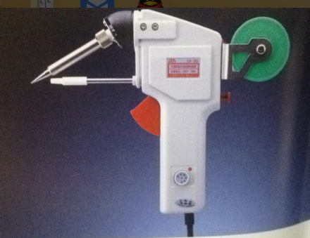 可调恒温手动送锡电烙铁