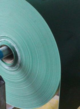 PVC绿色轻型平面流水线工业皮带传送带工业输送带同步带齿轮pu带