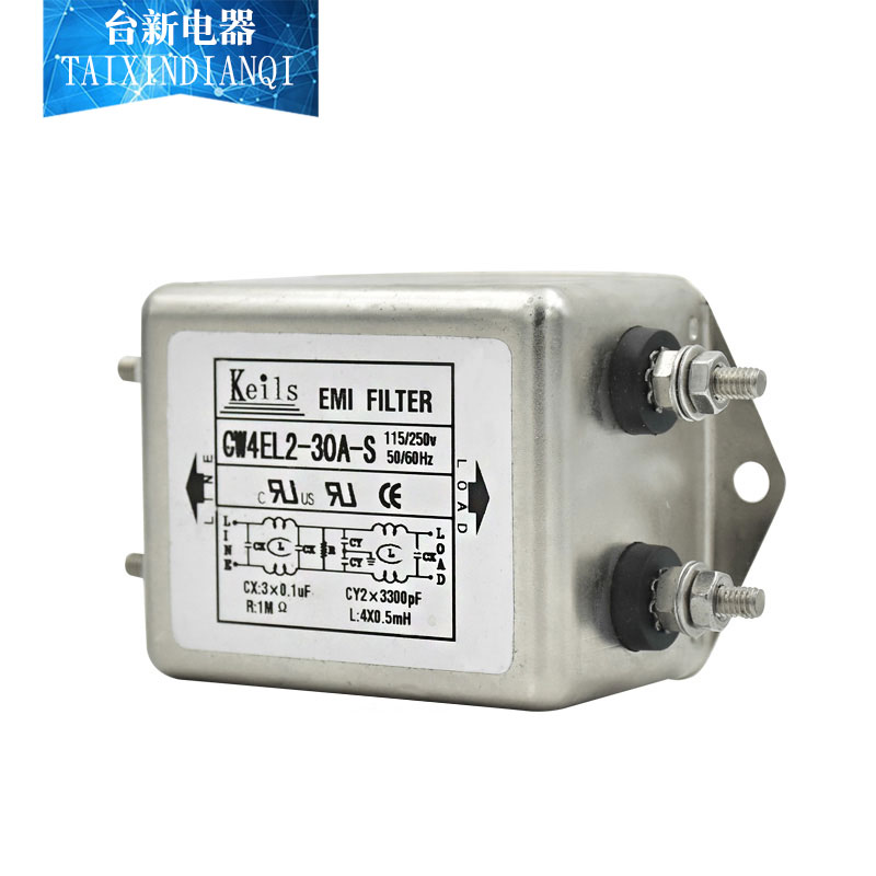 CW4EL2-30A-S CW4EL2-20A-T CW4EL2-10A 20A 30A-R电源滤波器现货