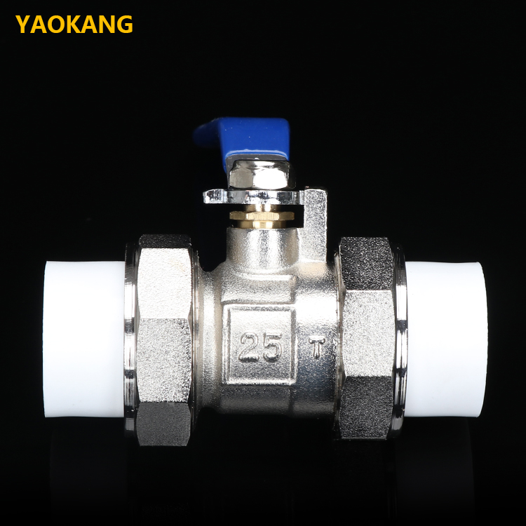 ppr铜阀门  ppr双活接球阀   大体铜阀门ppr20  25  32 焊接阀门