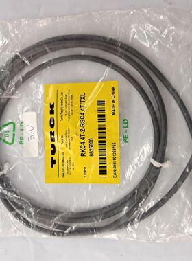 询价图尔克RKC4.4T-2-RSC4.4T/TXL M12 6625608 耐油耐磨损 PUR连