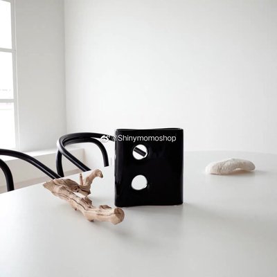 SHINY MOMO抽象几何艺术摆件陶瓷花瓶