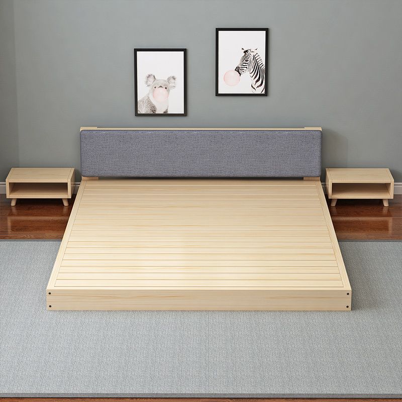 榻榻米床1.8m双人床简易床架1.5m出租房床经济实木床1米2榻榻米床