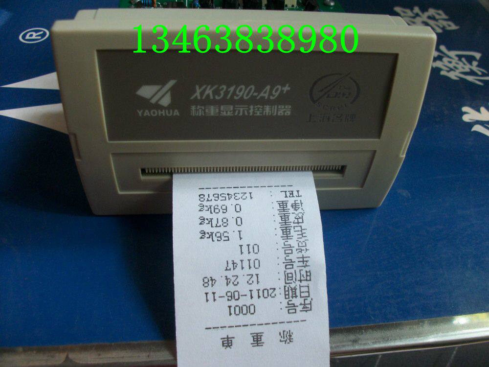 上海耀华XK3190-A9+P称重显示器打印机驱动板微型针式大地磅仪表