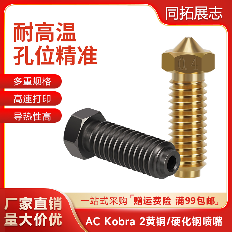 喷嘴黄铜火山口头纵维立