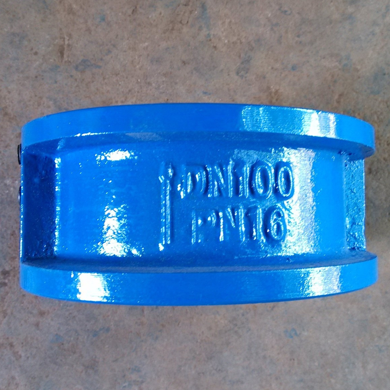 上海沪工对夹式蝶形止回