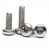 M2M3 6折 304不锈钢圆头梅花螺丝盘头梅花螺丝钉梅花头螺钉GB2672