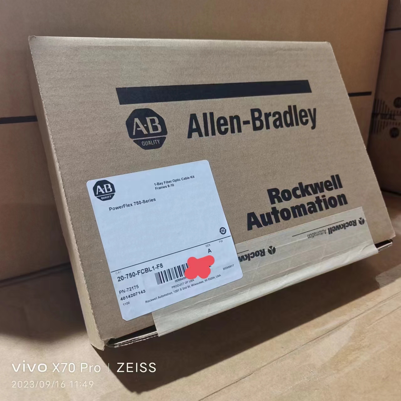 释迦自动化罗克韦尔AB 20750fcbl1f8