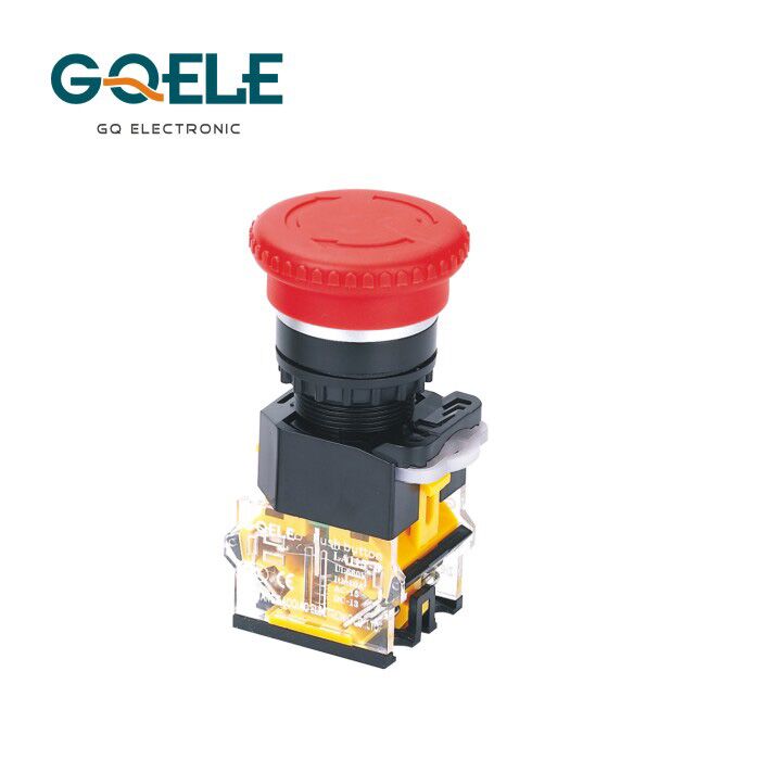 GQELE高桥电子LA115-B8-11ZS  急停按钮开关 LA115-B8-02ZS急停钮