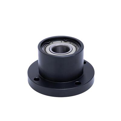 代替米思米BGRBB6903 6805 BFP01钢制发黑 圆法兰 双轴承座固定座