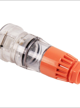 新款室外防暴雨耦合器56CSC440户外防水工业插座4孔40A电源连包邮