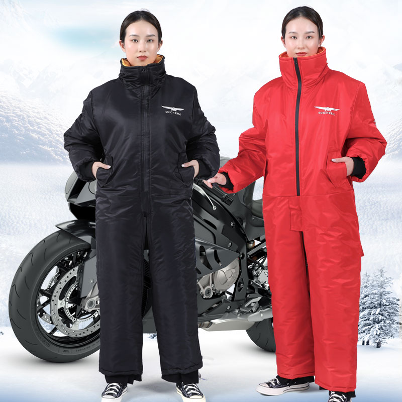 骑行服男摩托车加绒分腿