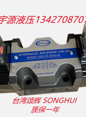 液压电磁阀DSG-03-3C60-DL DSG-03-3C60-LW A220 DC24台湾SONGHUI