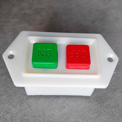 LC3-5启动停止按钮开关套丝机一开一闭绿色ON红OFF小220V电源380V