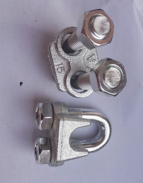 镀锌钢丝绳卡头夹型扣扎