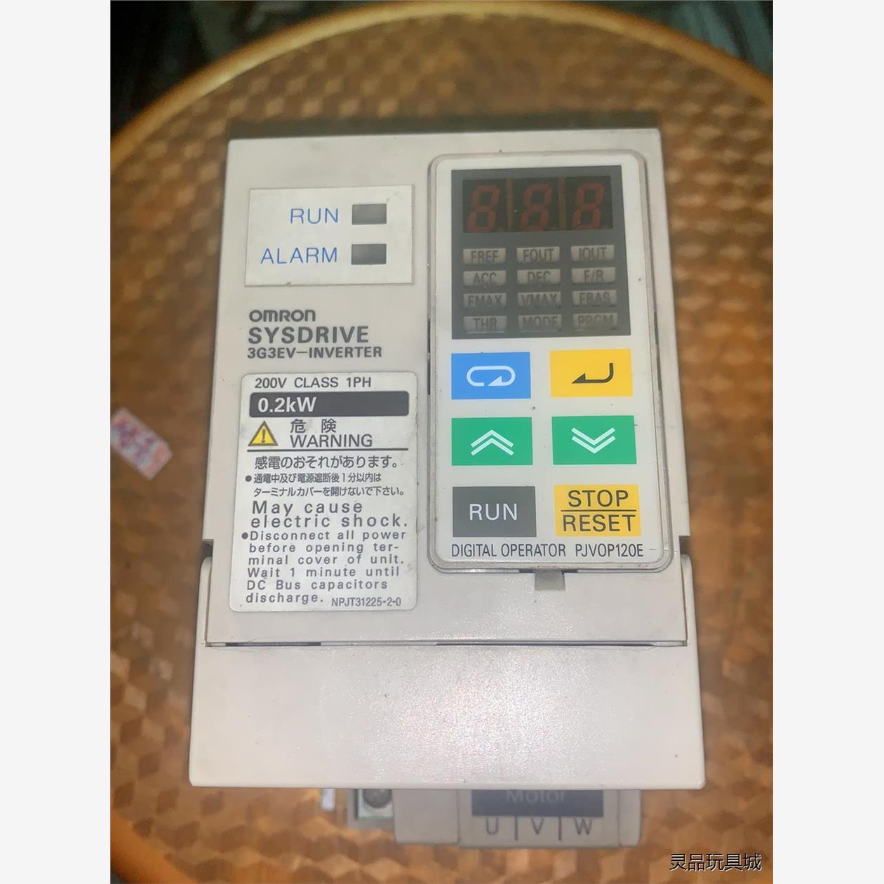 全新二手日本制造欧姆龙变频器3G3EV输入AC3PH 200－240议价商品