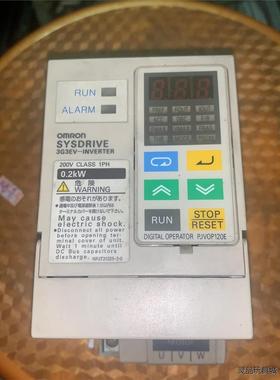全新二手日本制造欧姆龙变频器3G3EV输入AC3PH 200－240议价商品