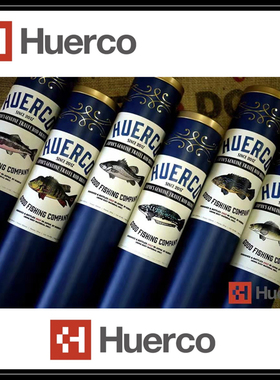 日本HUERCO路亚竿远征者旅行竿玻纤竿便携竿泛用多节翘嘴海鲈溪流