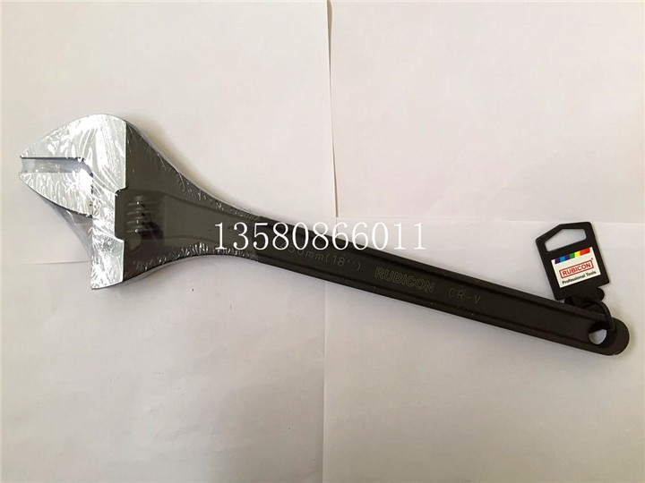 原装正品日本 RUBICON罗宾汉 RAP-018 活动扳手 18寸 活扳手450mm