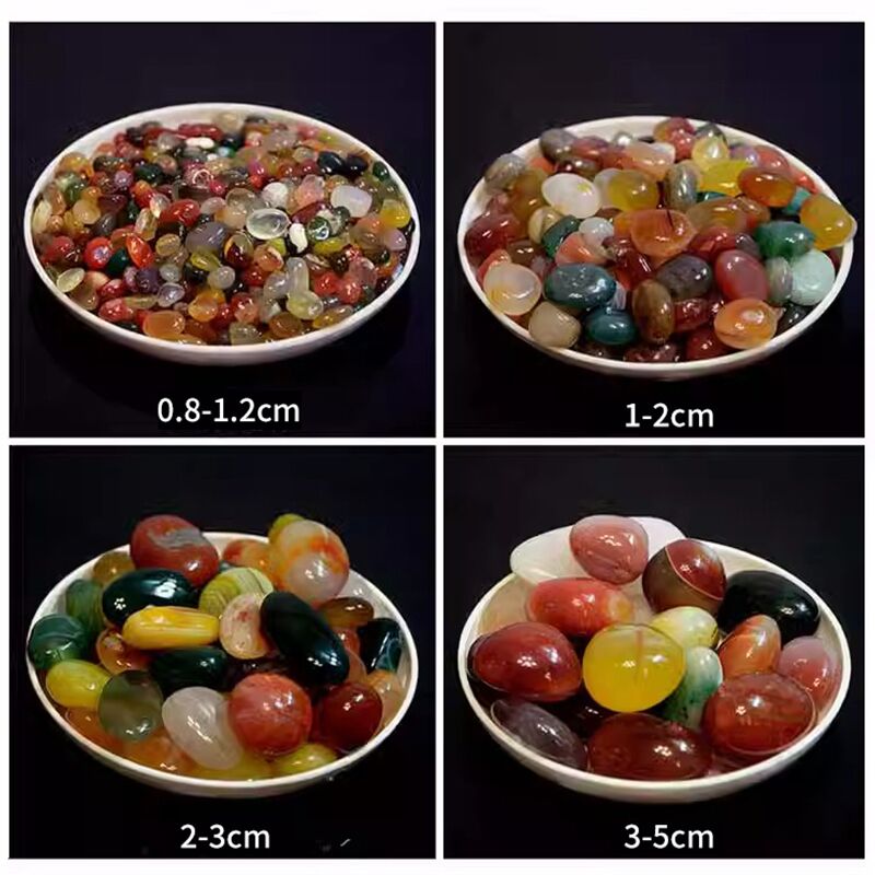 彩色雨花石原天然鹅卵多