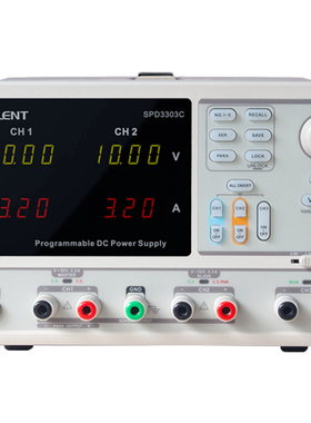 鼎阳直流稳压电源SPD3303C三路输出30V3A可编程高精度线性电源