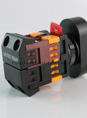 热卖马可APBB22N25N双键位电源带灯按钮圆头开关复位型联ppbb30