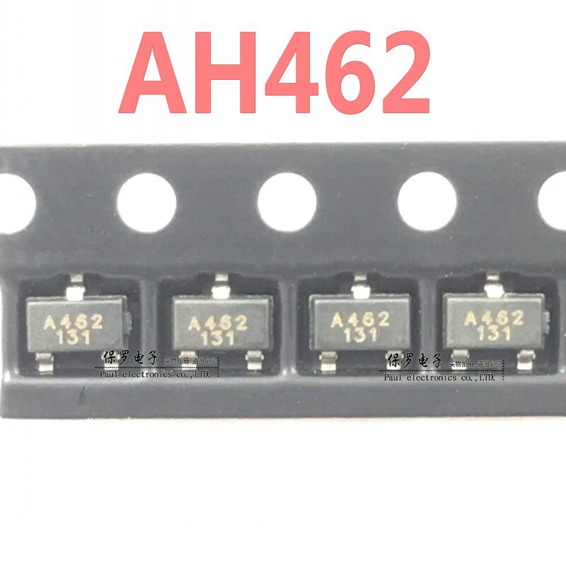 AH462 丝印A462 微功耗全极性霍尔元件 2.5-5.5V AH462M 传感器