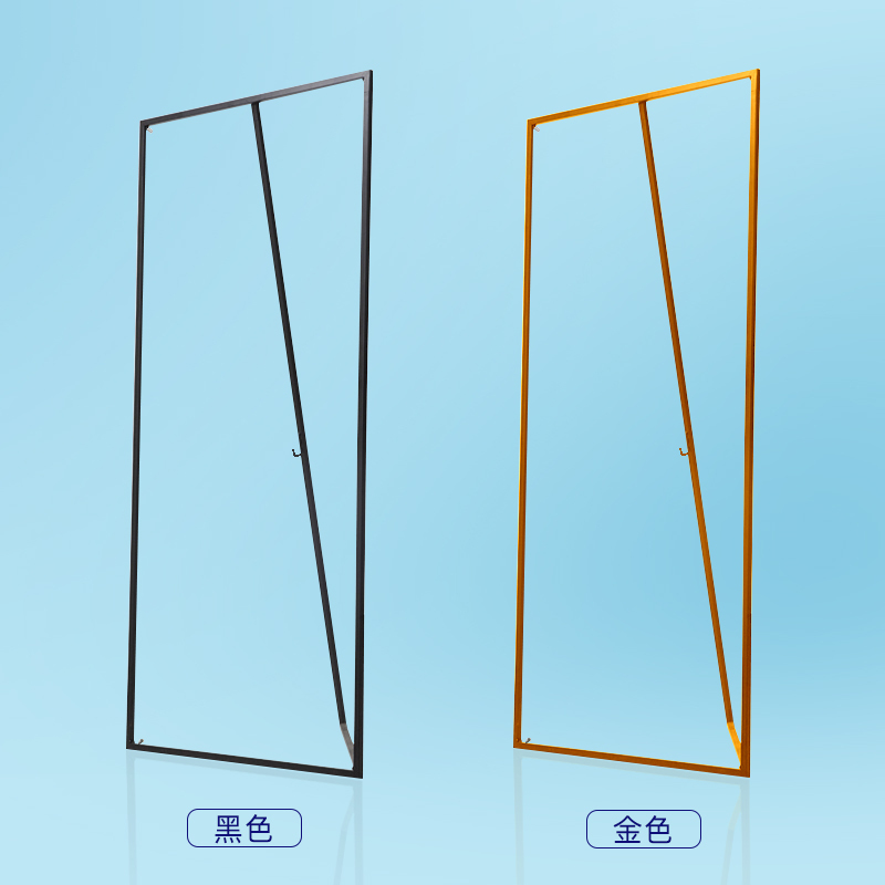 新三角门型展架户外门形广告架80x180海报制作x展架立式防风支架