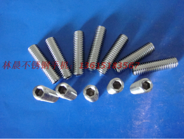 不锈钢平端紧定螺丝止付
