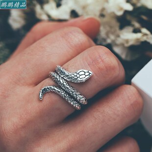 men's joint ring snake punk Male domineering finger rings