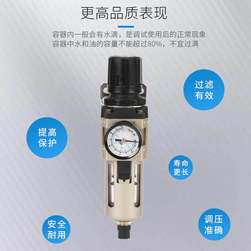 -过滤器03D调压阀AW3000-组合气源有调压空气/AW40000304现货