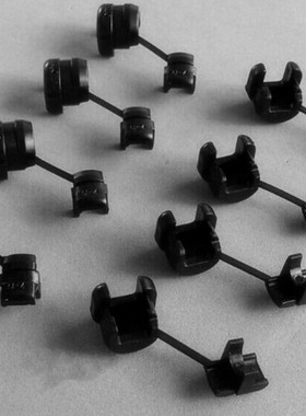 A8B型 电源电线固定线卡扣/电器保护线扣/护套电源线扣 塑料扣