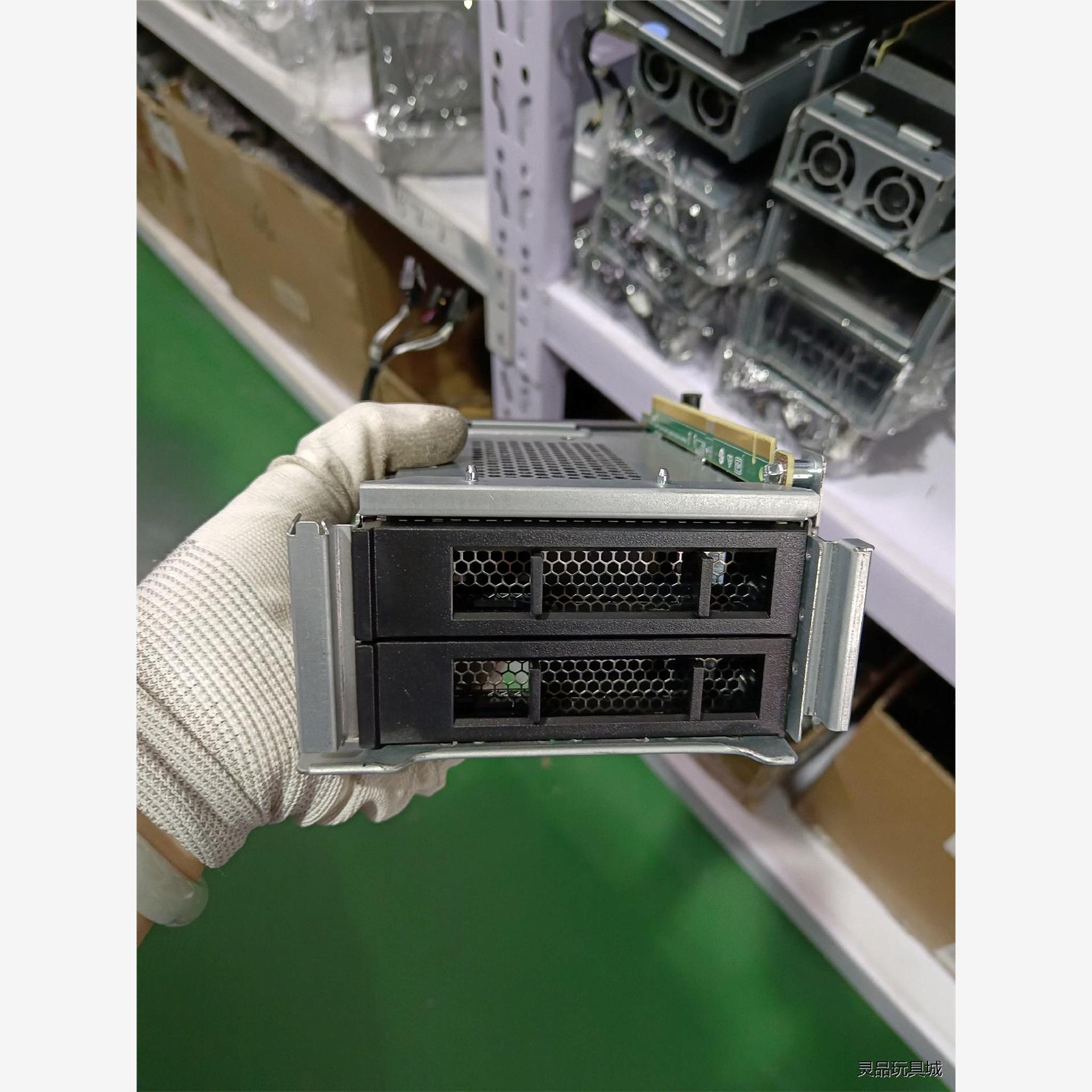 全新二手sr650后置硬盘笼 2盘位后置硬盘笼01kr096议价商品