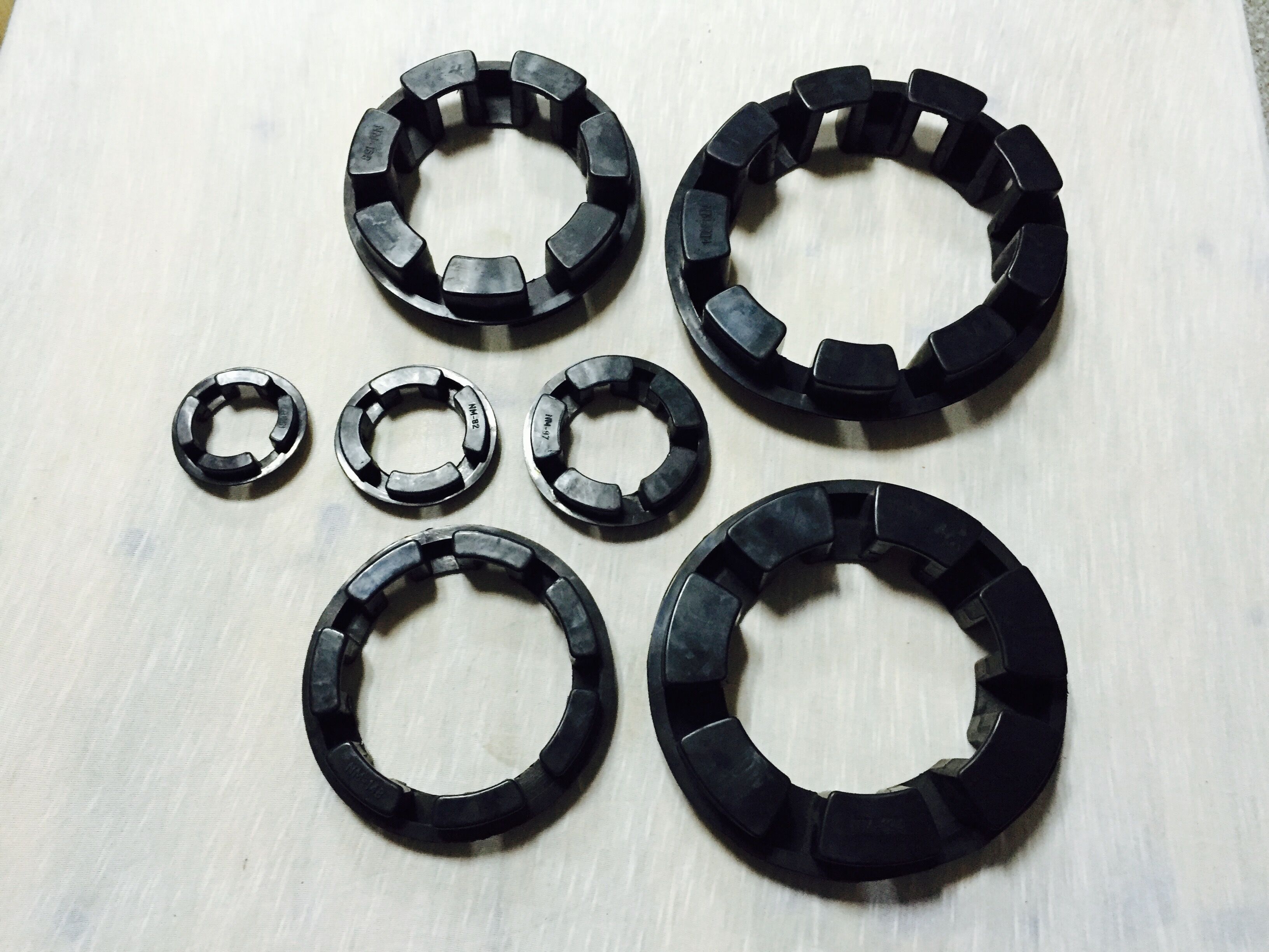 NM联轴器缓冲垫弓字型橡胶弹性体NM214\194\168\148\128