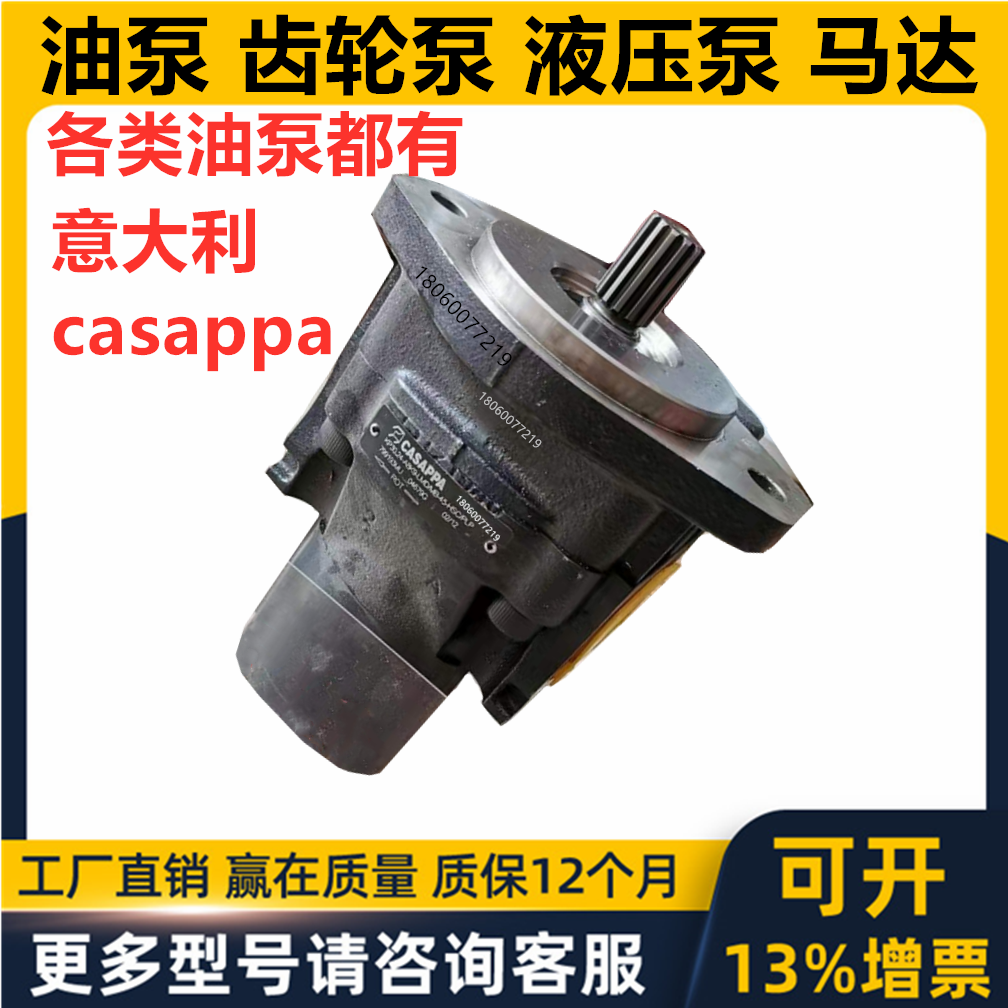 新款CASAPPA油泵KP20.14D0-82E2-LGE/GD-N KP20. 4 KP20.6.3 包邮