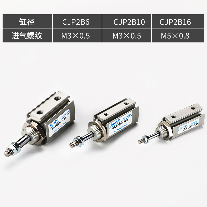 双作用微型外螺纹针气动