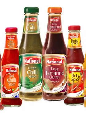 National Chilli Mango Sauce巴基斯坦芒果酱 辣椒酱 酸角酱300克