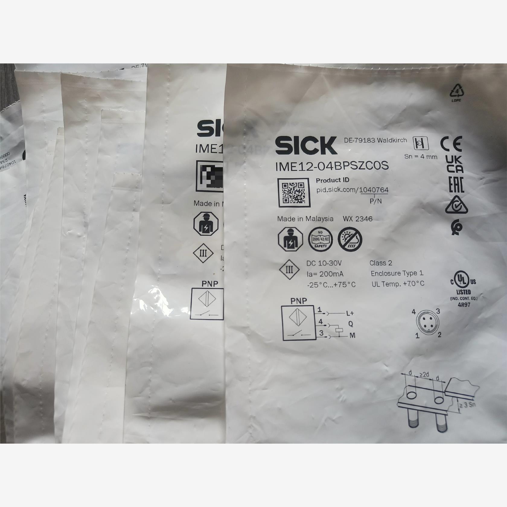 德国西克IME12-04BPSZCOS（1040764），全