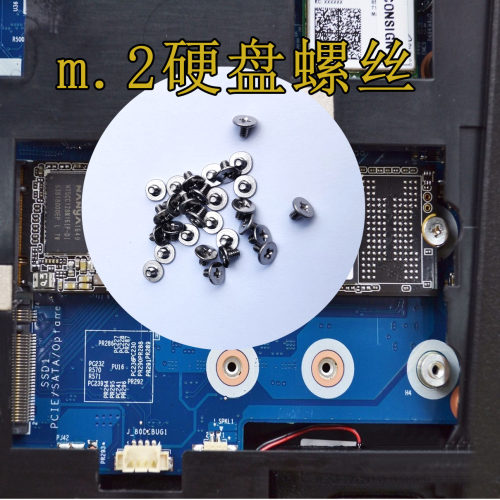 炫龙 毁灭者 DD2 DD3 PLUS DC 炎魔  m.2固态硬盘安装固定螺丝钉