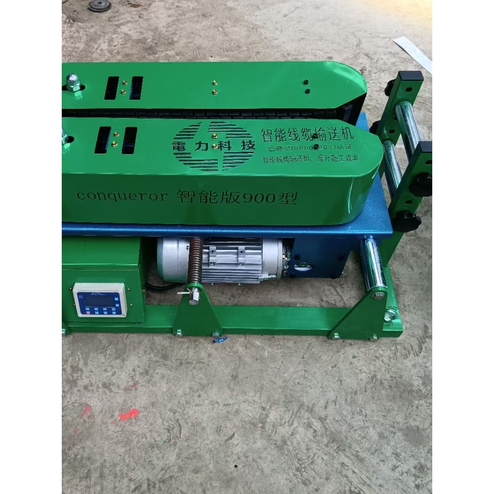 电缆输送机敷设机拉电缆光缆牵引机大功率放电缆输送机桥架敷设机