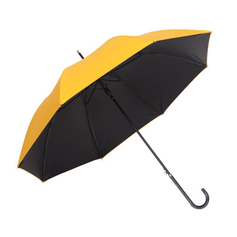 晴雨两用自动伞防晒防紫外线韩国学生黑胶遮阳晴雨伞长柄太阳雨女