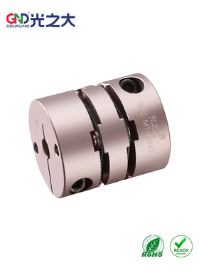 光之大GLFC-MT碳纤维铆钉高灵敏性铝合金双膜片伺服大扭矩联轴器