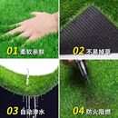 工地围挡草坪布人工仿真假草皮网绿色塑料地毯户外工程围栏墙