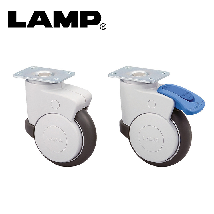 日本蓝普载板式脚轮医疗