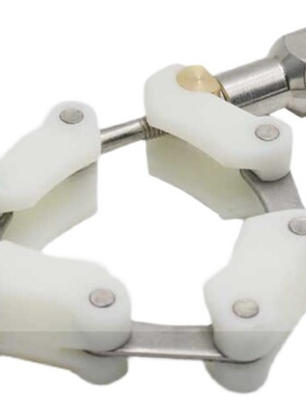 新款KF 塑料链式快装真空玻璃法兰仪器专用卡箍16 25 40 50 6现货