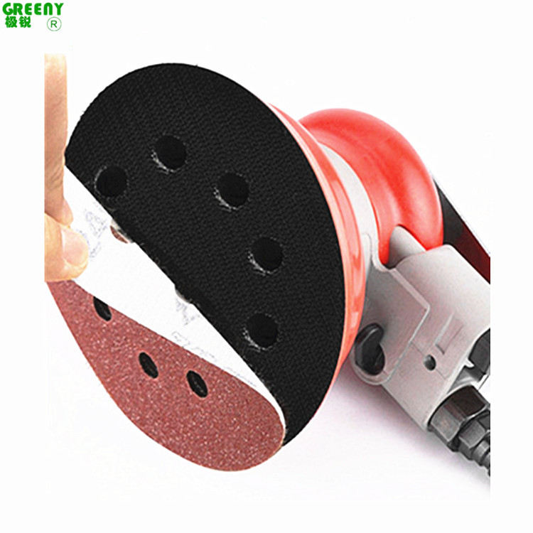 圆形植绒砂纸寸孔气动打