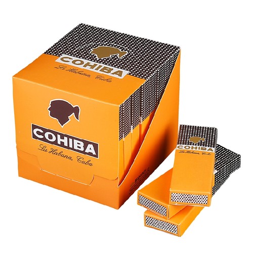 COHIBA高希霸雪茄火柴加长手工复古婚庆酒店老式泊头香薰烟斗火柴