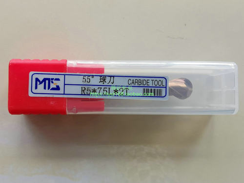 度整体钨钢球头铣刀合金