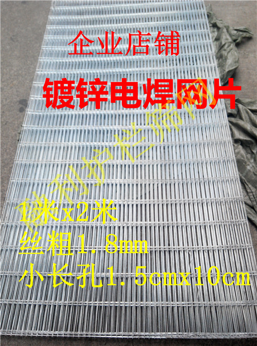 长孔电焊网片镀锌铁丝隔
